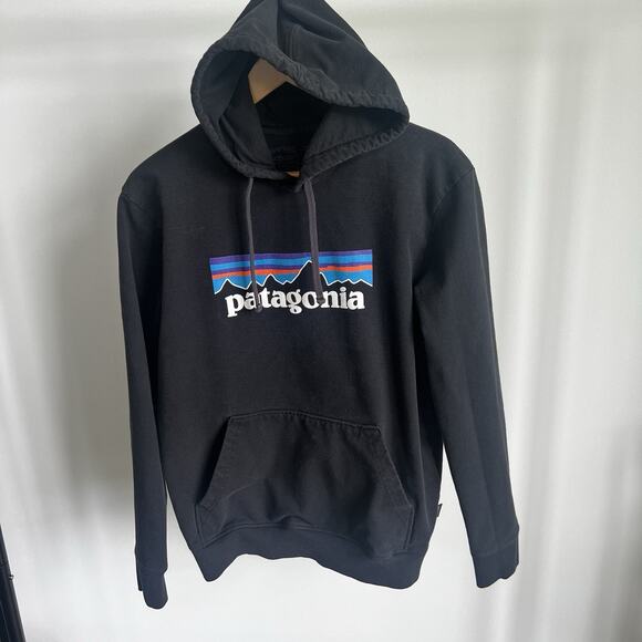 Patagonia Other - Mens Patagonia Hoodie Medium Black Uprisal Hooded Sweatshirt Pullover